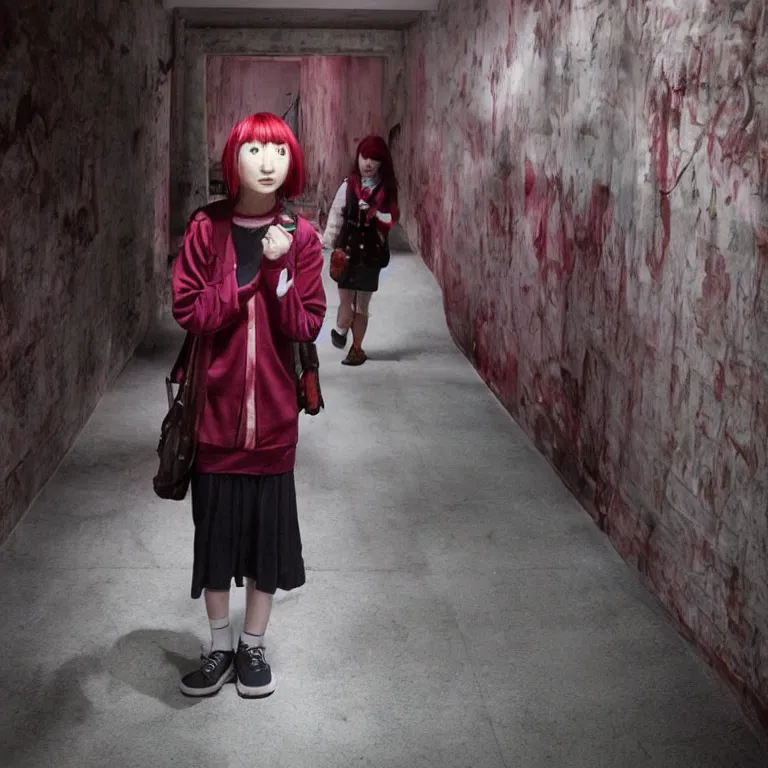 Prompt: yume nikki in real life