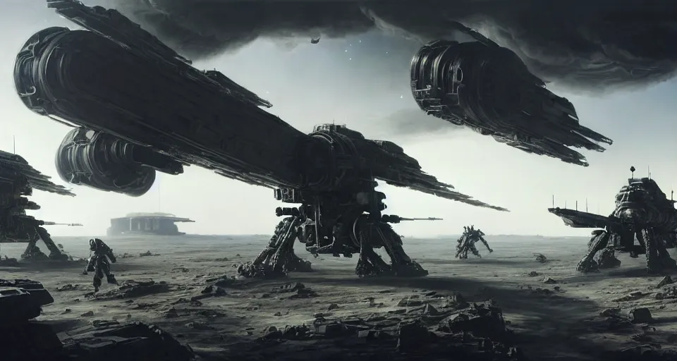 Prompt: hyper realistic sci - fi matte concept art painting of epic cinematic battle between mechwarriors fighting on the moon, guns, missiles, explosions, beautiful details, strong composition painted by kim jung guweta studio rutkowski, james gurney and greg rutkowski, and lucasfilm, smooth, intricate, detailed, sharp focus, cinematic