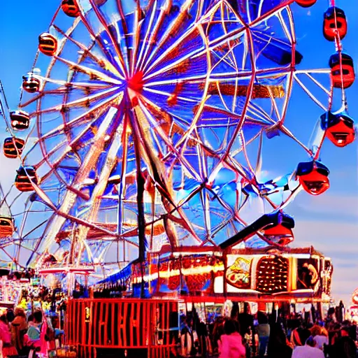 Image similar to cat!! in a ferris wheel, photo, stock