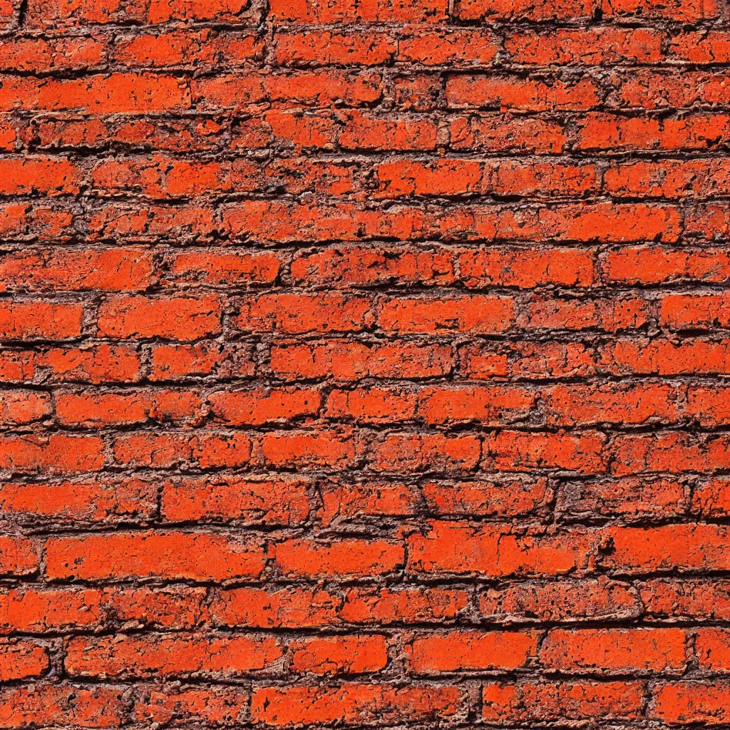 Image similar to orange painted brick texture