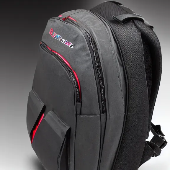 Image similar to RGB gaming backpack manufactured by the company Razor