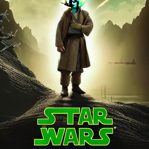 Prompt: “Movie poster for Yoda: A Star Wars Story”