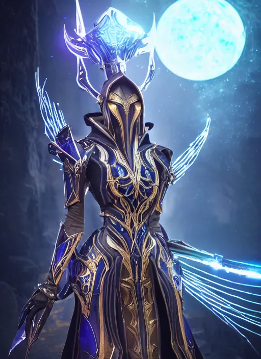 Image similar to photo of a sorceress near mage tower, warframe armor!!, cyborg, magical dress, fantasy, hood, pretty face, interesting angle, sharp focus, 8 k high definition, insanely detailed, intricate, intelligent, art by kazuya takahashi, fenghua zhong, sangsoo jeong, kevin hou