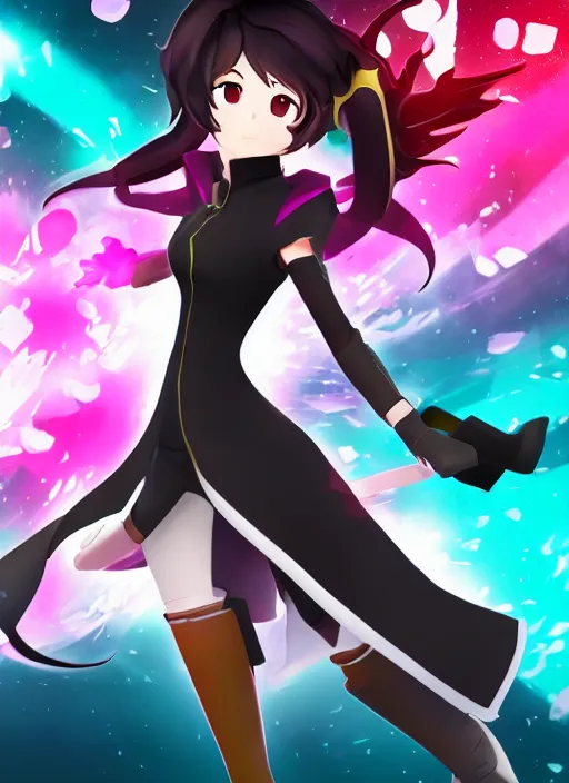 Image similar to rwby neo