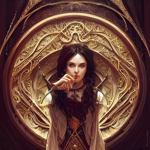 Image similar to a strange harp, d & d, fantasy, intricate, elegant, symmetrical face, highly detailed, digital painting, artstation, concept art, smooth, sharp focus, illustration, art by artgerm and greg rutkowski and alphonse mucha