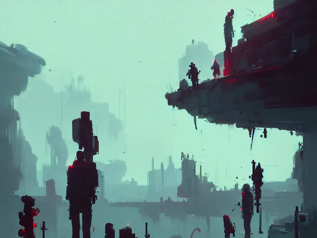 Prompt: judgment day, artstation, by atey ghailan, ismail inceoglu, michal lisowski