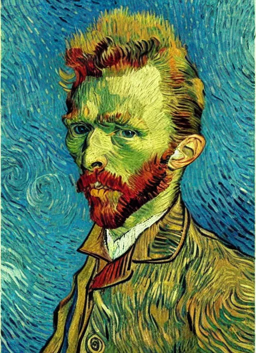 Prompt: we are freaks, superb resolution, by van gogh