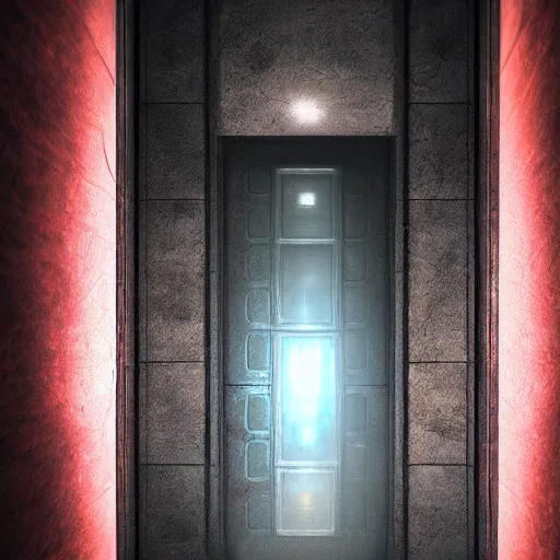 Prompt: elevator to hell, digital art, artstation, hyperdetalied, ultra-realistic, high quality,8k,