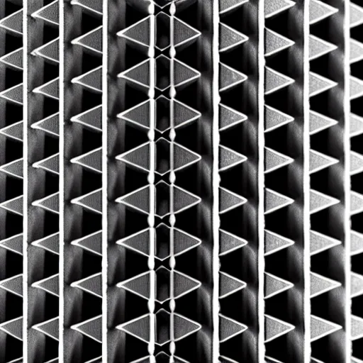 Image similar to uhd scanning electron microscope photo of new metamaterial consisting of carbon atoms in a lattice structure