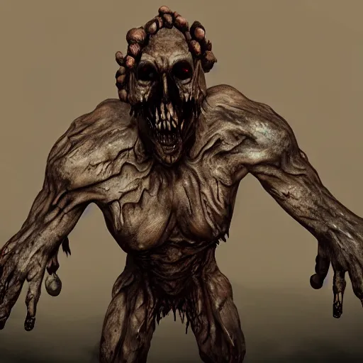 Image similar to undead mutant, unreal engine