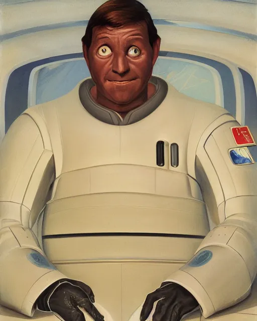 Prompt: govenor morkin. i thought i recognized your derps when i was brought onboard, portrait by ralph mcquarrie