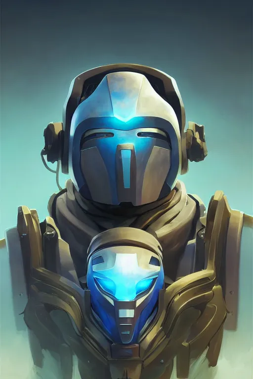 Image similar to epic mask helmet robot ninja portrait stylized as fornite style game design fanart by concept artist gervasio canda, behance hd by jesper ejsing, by rhads, makoto shinkai and lois van baarle, ilya kuvshinov, rossdraws global illumination radiating a glowing aura global illumination ray tracing hdr render in unreal engine 5