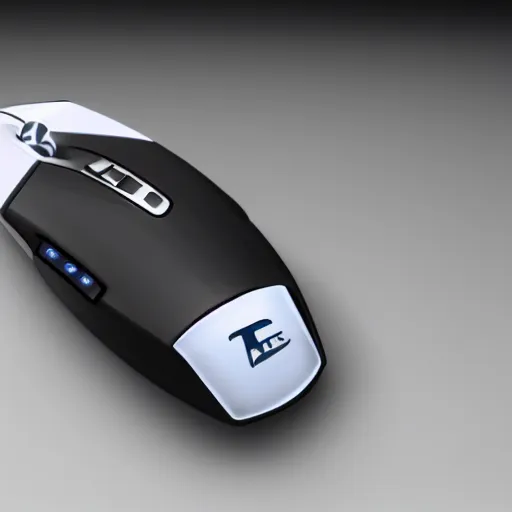 Image similar to futuristic computer mouse, product design by testa, sci-fi, studio lighting, unreal engine 5, product concept