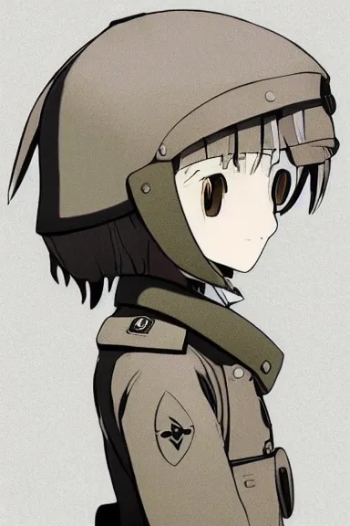 Image similar to beautiful little boy in nazi male uniform. made in abyss art style, sharps focus, pose, cute detailed artwork, anatomically correct, ilya kuvshinov, reflection, perfect composition, wallpaper mobile, digital art, detailed anime soft face, symmetrical face, western comic, illustration, realistic, smooth, lois van baarle, soft details, biomechanic