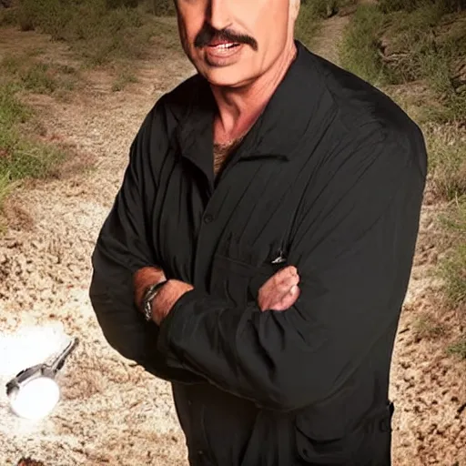 Prompt: dr. phil nighttime trailcam footage of dr. phil of dr. phil mcgraw