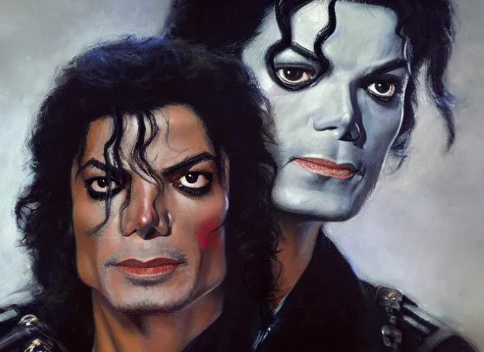 a highly detailed beautiful portrait of michael | Stable Diffusion ...