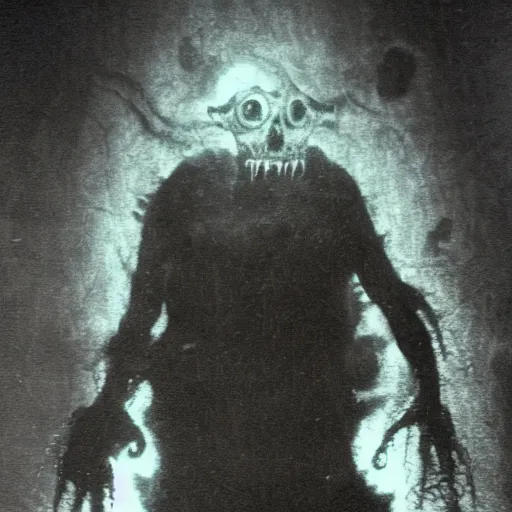 Image similar to unique monster from the abyss. interdimensional caretaker of the fallen. photo.