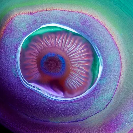 Image similar to iridiscent squid embryo nikon microphotography winner