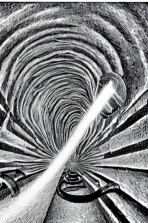 Prompt: the boracite of the liquid tunnel,in the style of Boris Artzybasheff and Michael Böhme,trending on artstation, nutritious lighting microscopic view,macro lens ,crayon art ,Avatar The Last Airbender ,Star Wars ,3d render,