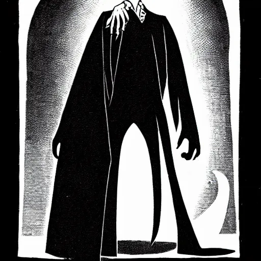 Prompt: nosferatu, dramatic pose, in the style of carl barks