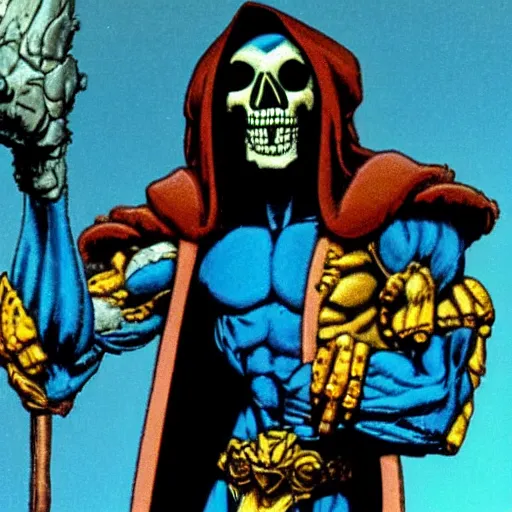 Image similar to skeletor