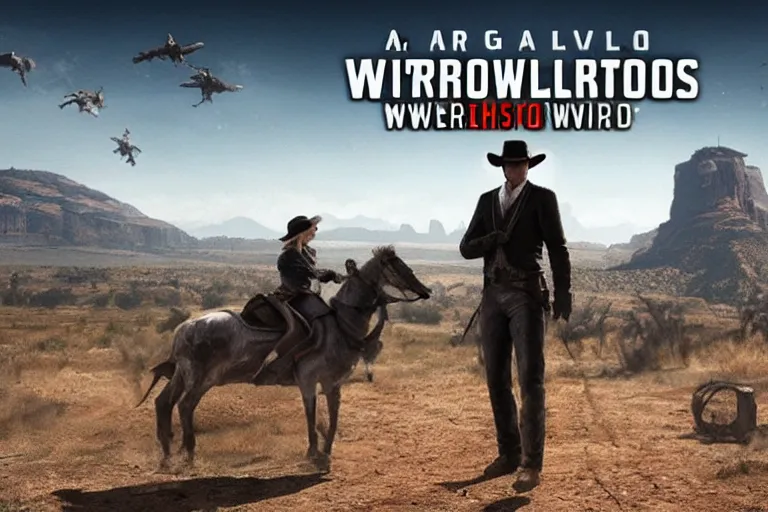 Prompt: a video game version of Westworld