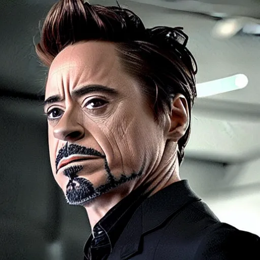 Prompt: Robert Downey Jr in a Batman suit, 8k ultra hd, hyper detailed