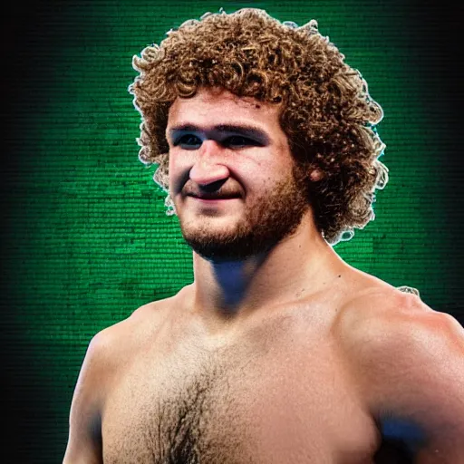 Image similar to Pixel Art of Ben Askren