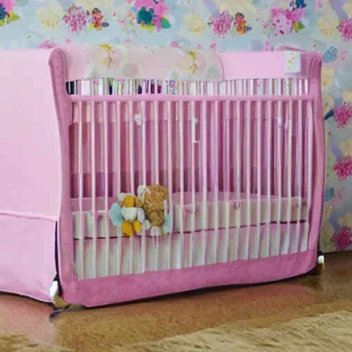 Image similar to kawaii baby crib