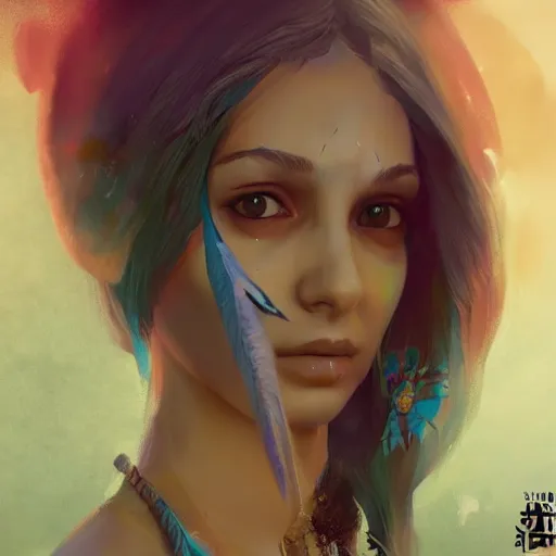 Image similar to an indian fairy, style render game life is strange true colors square enix, trending on artstation, painted by greg rutkowski