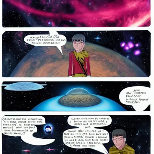 Prompt: Spocklon proposed a plan to save the universe stating he would use red matter to create a black hole to stop a powerful supernova, spocklon had made a promise to Ye-ro of yeezulus to save his home planet in the end spocklon did not uphold his promise to Ye-ro  the supernova did in fact destroy yeezulus , Ye-ro could only look hopelessly as his homeland is blown away, when the black hole finally activated it pulled spocklon through along with Ye-ro, Ye-ros ship being the first to pull through arrived at  an earlier instance of time to spocklon (approximately 20 years) Ye-ro predicted this time differential and laid in wait of Spocklons crew