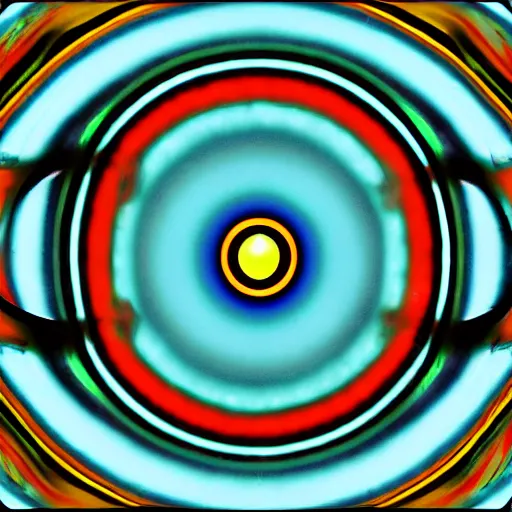 Image similar to an eye, plurality, in the style of the band tool