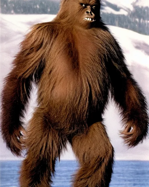 Prompt: 1990s sasquatch