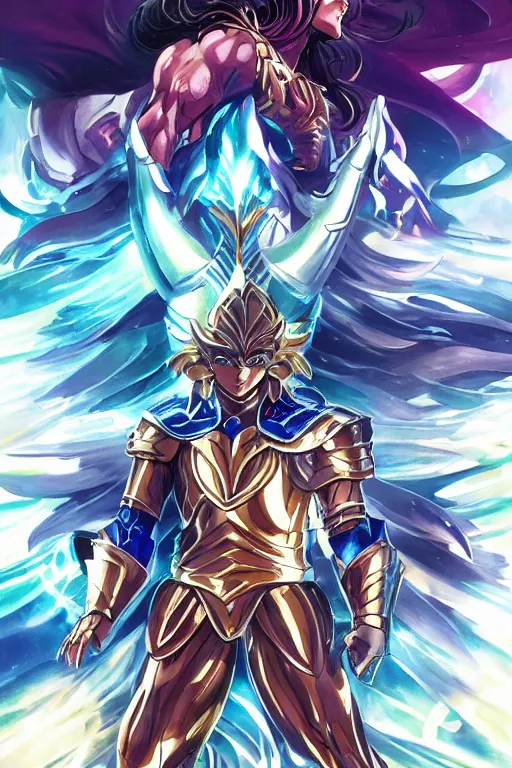 Image similar to 2 0 2 2 knights of the zodiac saint seiya battle for sanctuary hero suit armor comics mask minimalist verytoon nautiljon animes toei animation namco bandai, art by artgerm and greg rutkowski and magali villeneuve