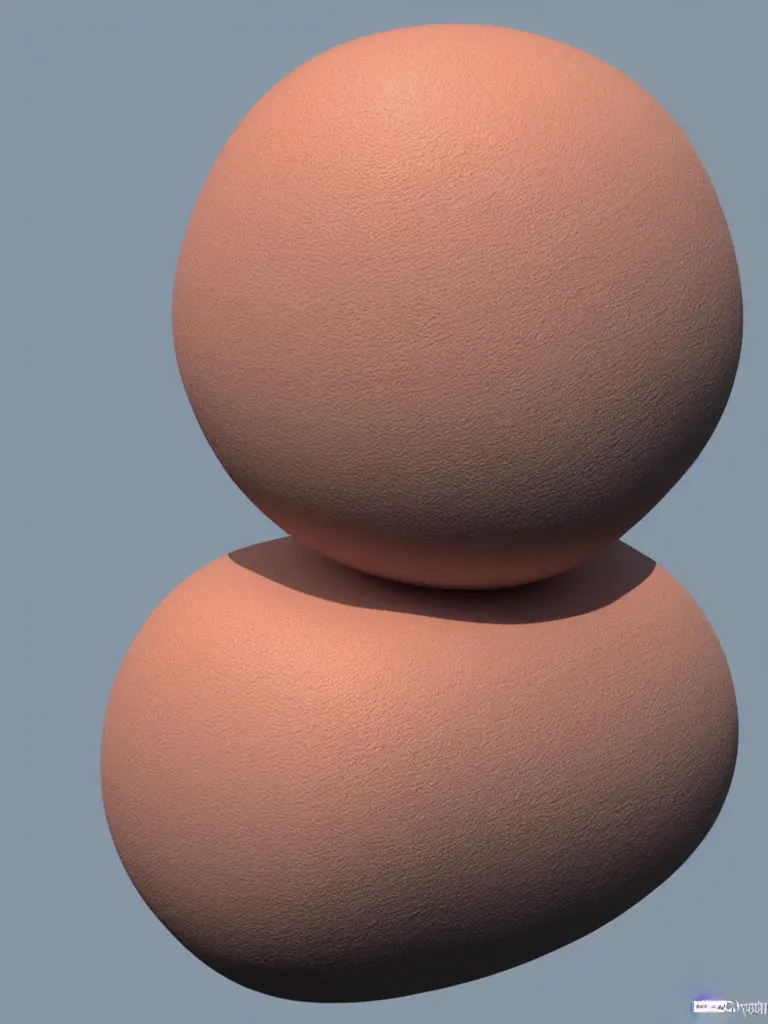 Prompt: simple 3 d primitive tube shape, texture - mapped with pale peach - colored human skin, realistic colors and details, straight smooth vertical, highly realistic bump map, surface painter, 4 k, renderman