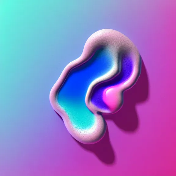 Image similar to A highly detailed 3d render of several pastel colored liquid viscuous objects are melting together as a clay in a geometric shape with detailed shadow. Geometric shaped. detailed shading, vray octane, redshift. ray tracing. micro details, Hyper detailed, 8K3d, Trending on Artstation. rendered in cinema4d, Hyper realism.