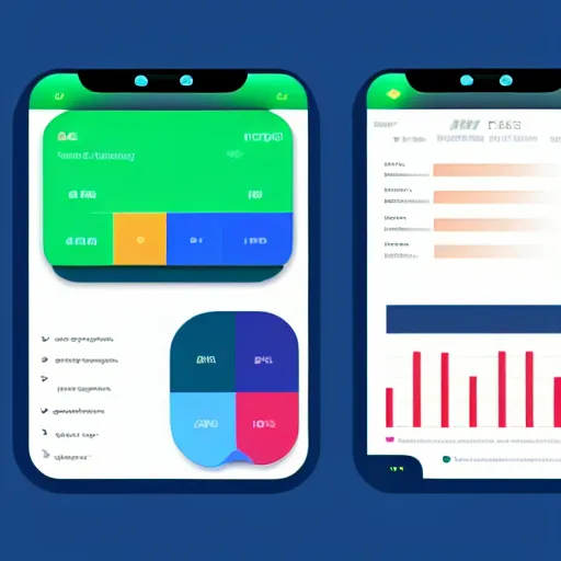 Image similar to app ui design for a stats mood page