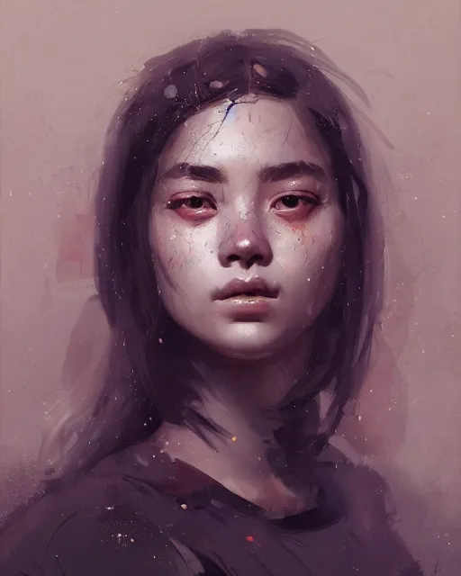 Image similar to detailed portrait of girl with asian eyes, elite, elegant, luxury, by ismail inceoglu dragan bibin hans thoma greg rutkowski alexandros pyromallis nekro rene maritte illustrated, perfect face, fine details, realistic shaded, fine - face, pretty face