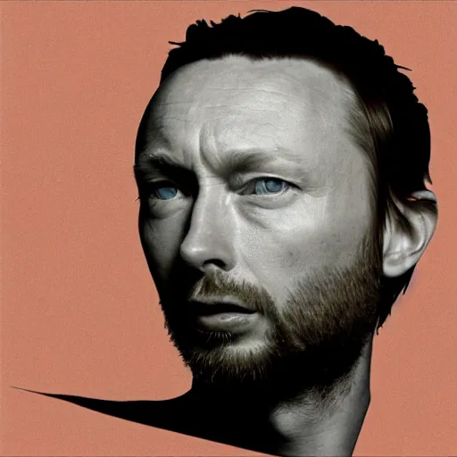 Prompt: prints of random thom yorke versions on a table, hyper realistic, many very random variations of thom yorke, various emotions, various poses, high quality photographs, mixed styles, intricate details, diverse