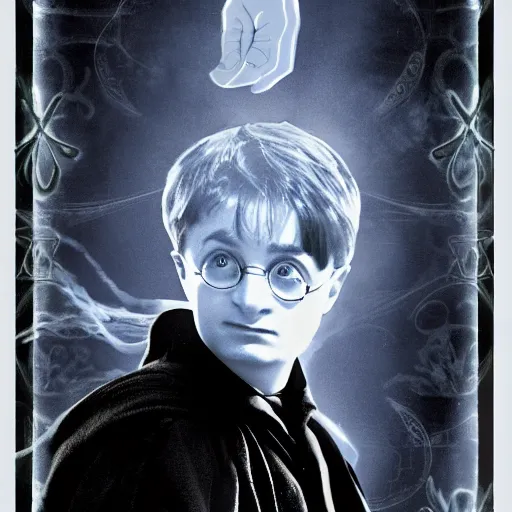 Image similar to an xray of harry potter