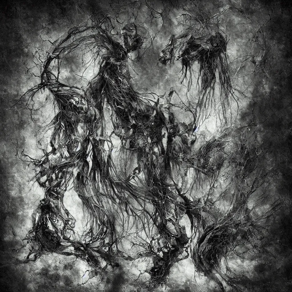 Prompt: dark art by beksinksi