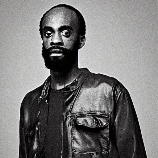 Image similar to photograph of Mc Ride from death grips