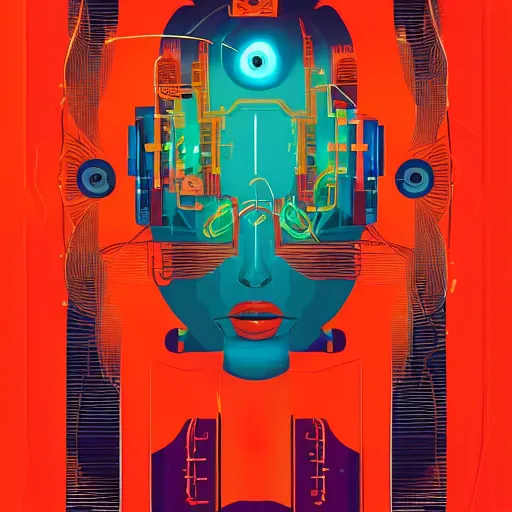 Image similar to a poster of a group of people, an album cover by kilian eng, behance contest winner, afrofuturism, diagonal lines, circuitry, artwork, adafruit