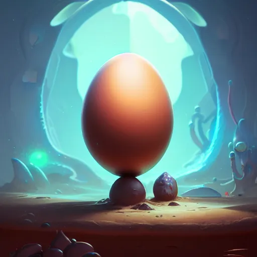 Prompt: beautiful decorative alien egg, deadly potion flowing from the top, rock and sand around, peter mohrbacher style, ray tracing, cinematic, digital art, realistic, octane render