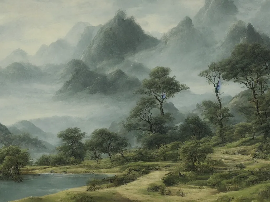 Image similar to landscape by yang yongliang