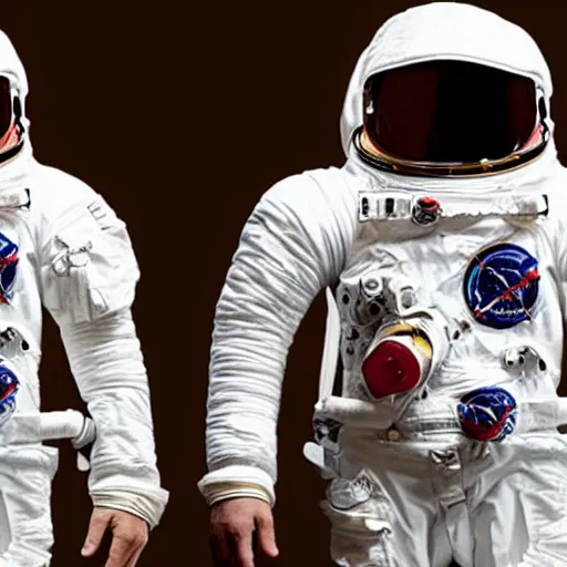 Prompt: astronaut suit designed by kanye west