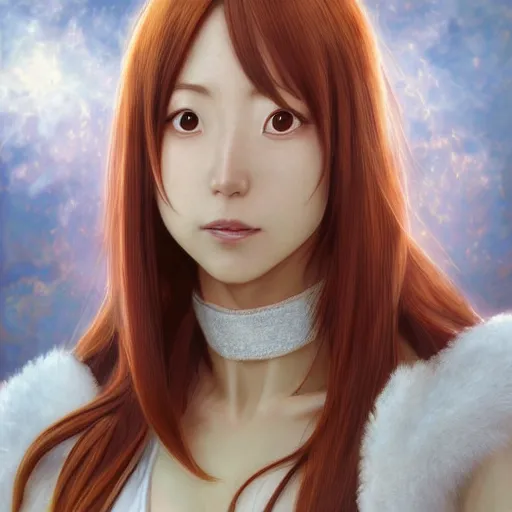 Prompt: orihime inoue using her powers, detailed, centered, digital painting, artstation, concept art, donato giancola, joseph christian leyendecker, wlop, boris vallejo, breathtaking, 8 k resolution, extremely detailed, beautiful, establishing shot, artistic, hyperrealistic, beautiful face, octane render, cinematic lighting, dramatic lighting, masterpiece