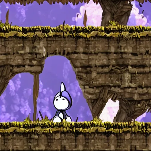 Image similar to puppy in Hollow Knight, screenshot