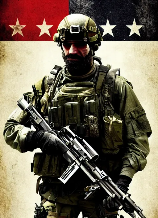 Image similar to modern warfare poster