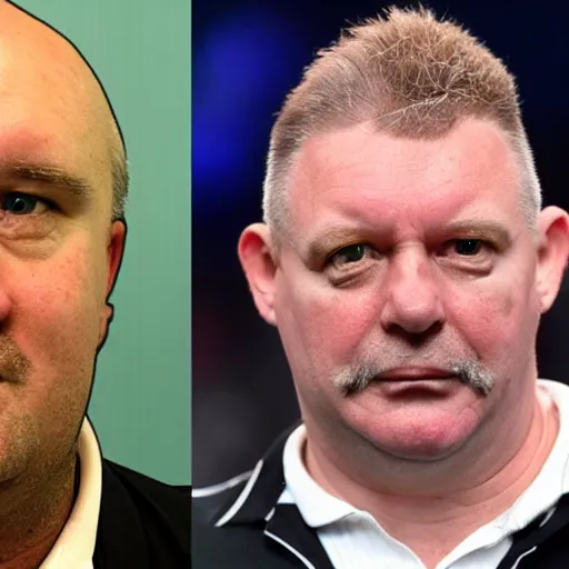 Prompt: darts referee russ bray after a decade of crystal meth abuse
